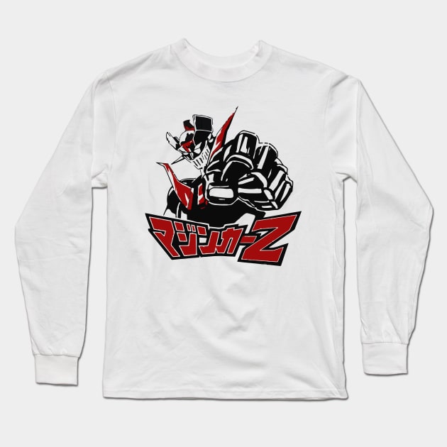 Mazinger Z Long Sleeve T-Shirt by adima